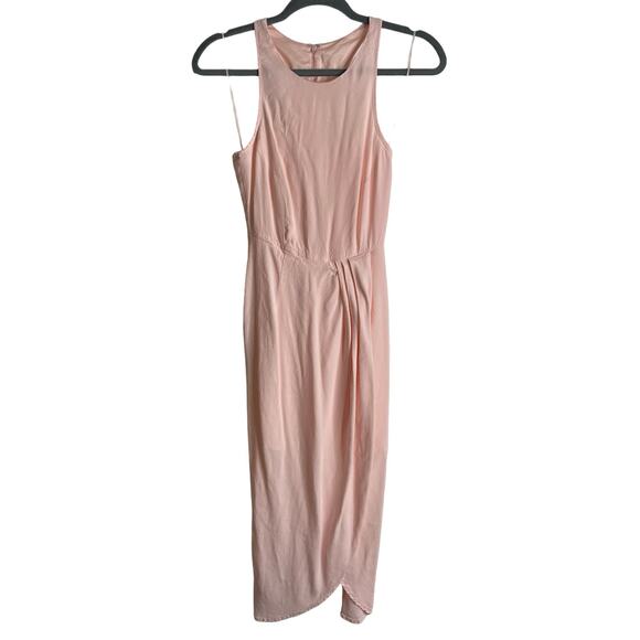 Yumi Kim Astoria Tulip Hem Midi Dress Racerback Sleeveless Light Pink Size XS - Picture 5 of 12